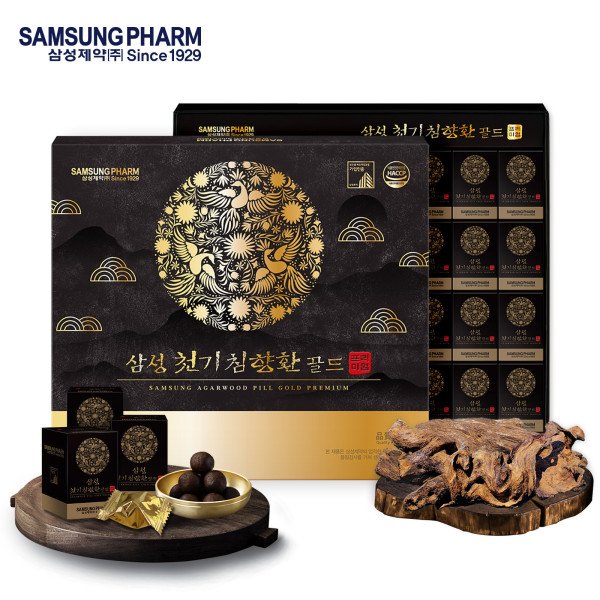 삼성 천기 침향환 골드 프리미엄 3.75g*32환 x 1박스
+쇼핑백