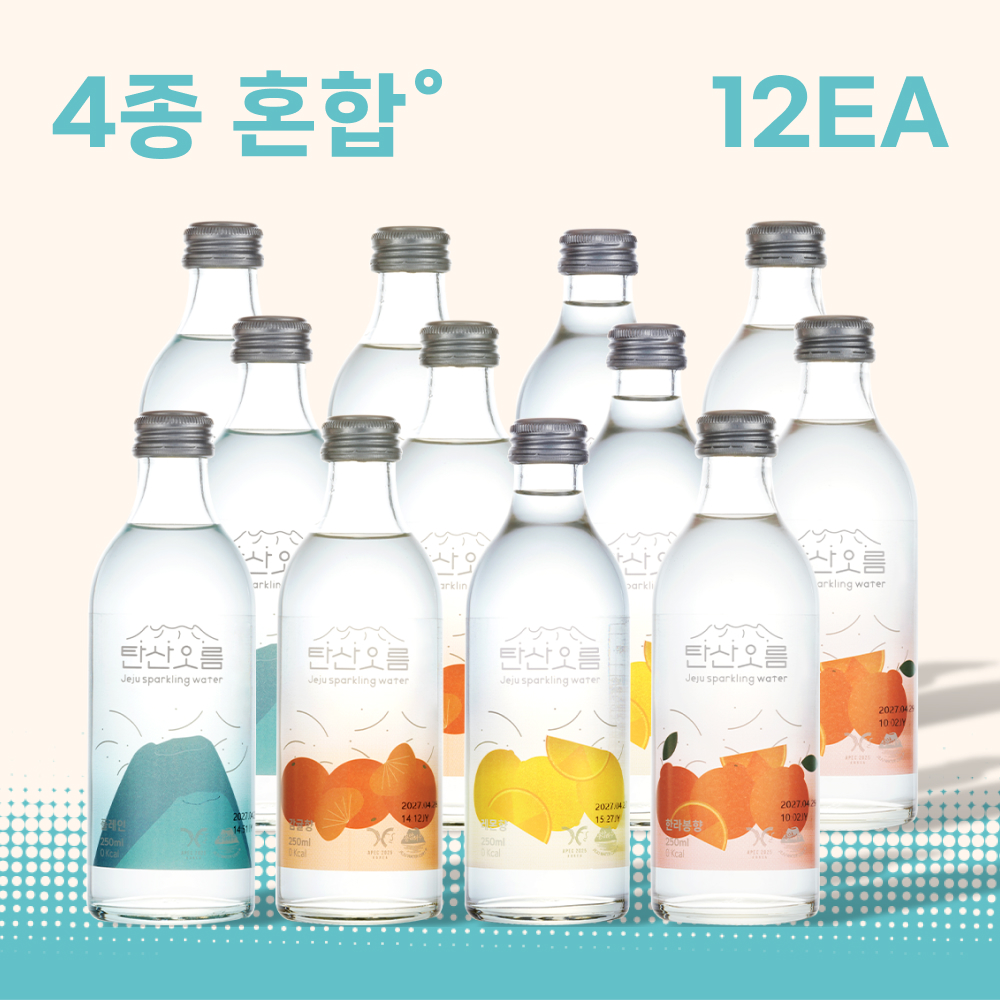 제주하우스 제주 탄산오름 탄산수 12EA