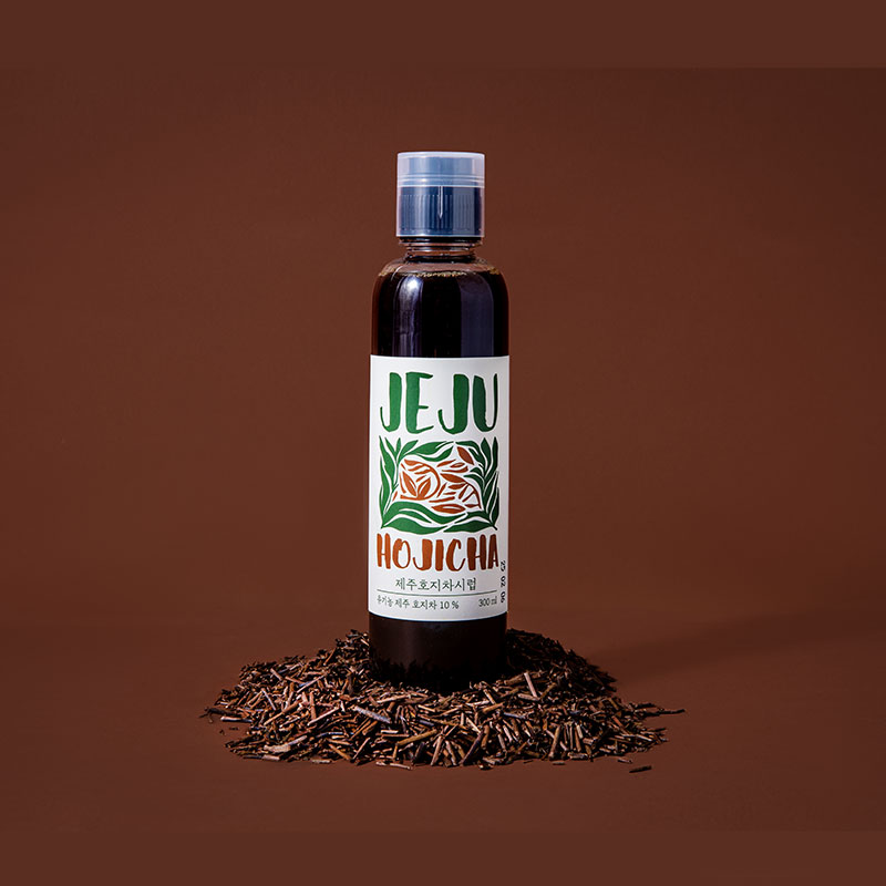 제주하우스 호지차 시럽 300ml
