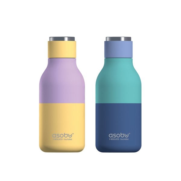 아소부 스텐 진공 보온보냉 텀블러 460ml 어반 파스텔