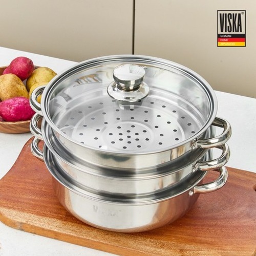 비스카 마이키친 3단 찜전골냄비 VK-MG300S