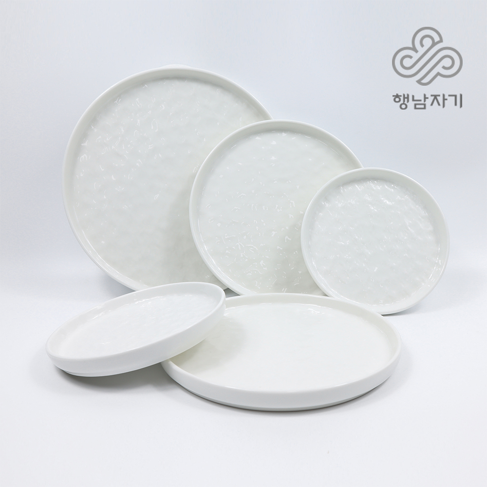 [행남자기] 도자기 식기 접시 세트 5종 - 담운 HNFX-5W
