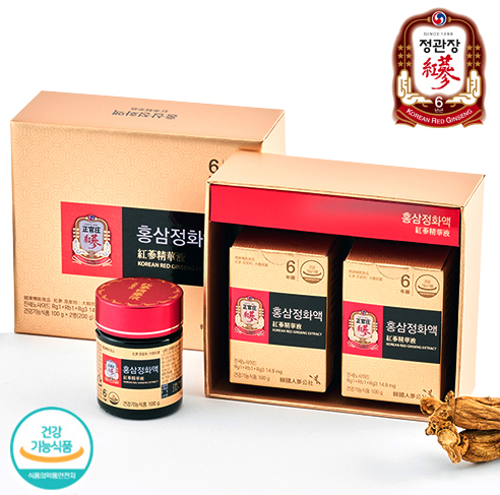 한국인삼공사 정관장 홍삼정화액 100g x 2병 + 쇼핑백
