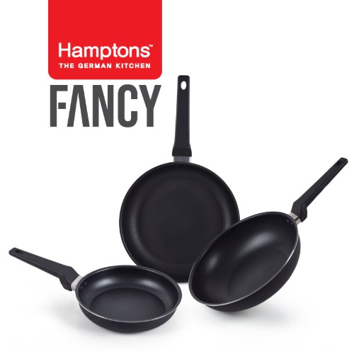 [Hamptons]햄튼 팬시 다이아몬드5중코팅 후라이팬3종세트-E