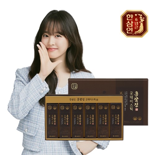 한삼인 홍삼진 굿데이스틱 10mlx60포 1세트