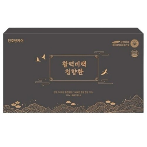 [천호엔케어]  활력비책 침향환 3.75g*30환